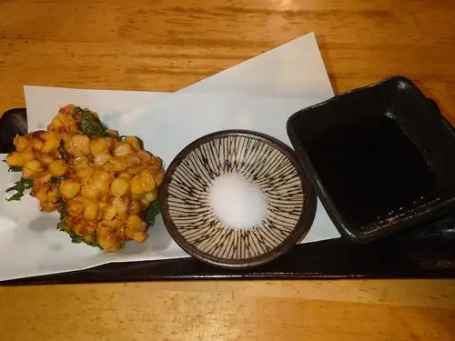 トウモロコシのかき揚げ