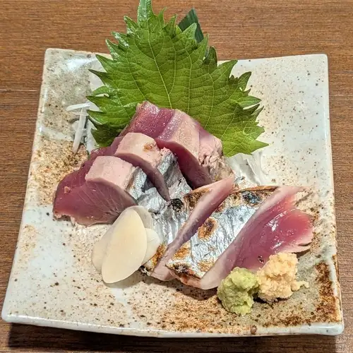 戻り鰹のたたき