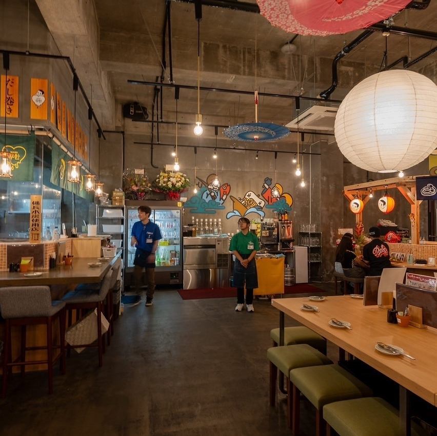 おしゃれな店内はデート利用にも大人気◎