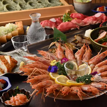 【3時間飲み放題付】濃厚海老味噌と西京味噌出汁の海老しゃぶコース【全10品/9000円→8000円】