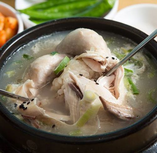 夏バテ予防に参鶏湯（サムゲタン）