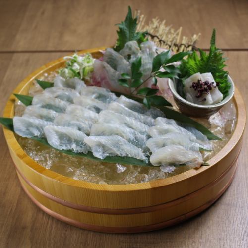 [Specialty] Kabosu flounder sashimi