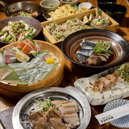 12 월 송년회 명물 코스 ☆ 제철 식재료를 사용했다 토요의 본점 망년회 한정 코스! 90 분 음료 무제한 포함