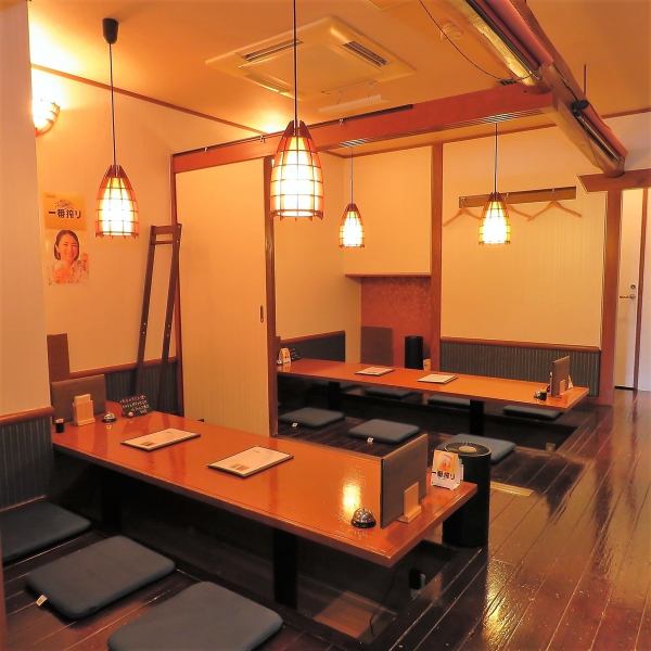 [★Private rooms are also available★] In addition to the counter seats, we also have private rooms with sunken kotatsu tables.Please choose your favorite seat according to the number of people and usage scene.We are waiting for you with original snacks that go well with alcohol.