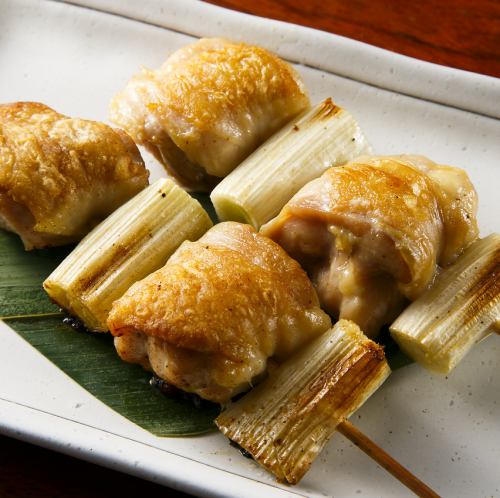 やきとり(地鶏のネギ間串)