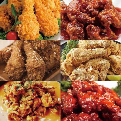 骨無しチキンセット　3種味選択（9Ps）