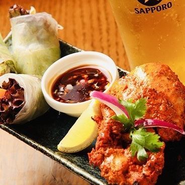 〈お仕事帰りの疲れた体に潤いと活力を！〉ちょい飲みセット990円！※+1000円で飲み放題OK！