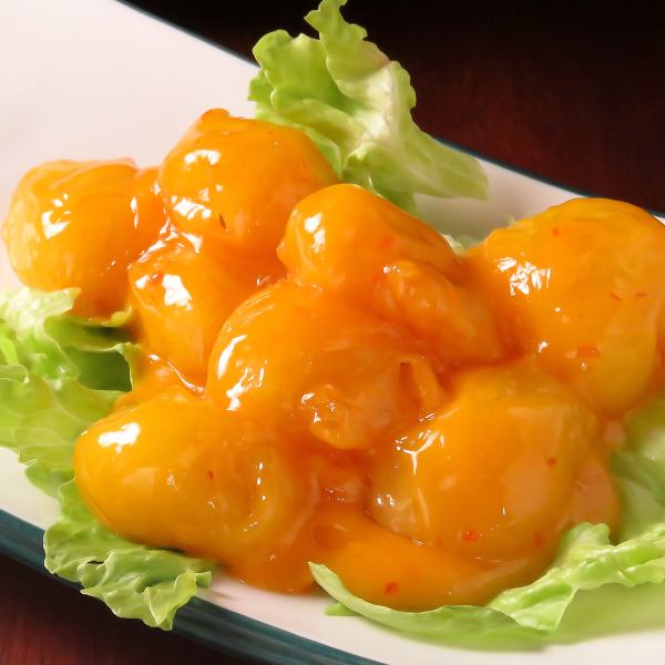 [Special shrimp mayonnaise] The plump shrimp is irresistible! A popular dish among women.