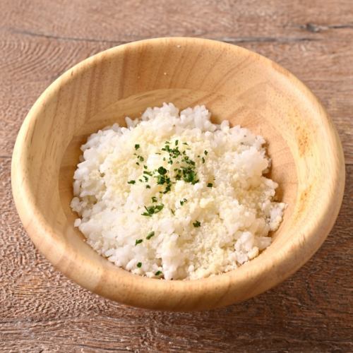 サイドメニュー："スープスパ専用"　追いリゾット