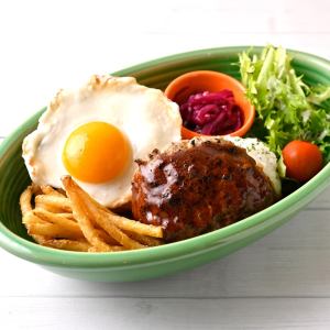 ハンバーグロコモコ