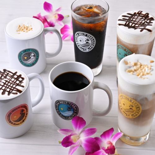 ゆったりリゾート気分、香り高いハワイアンコーヒー！