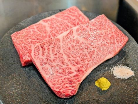 原価焼肉で注文ができるステーキ