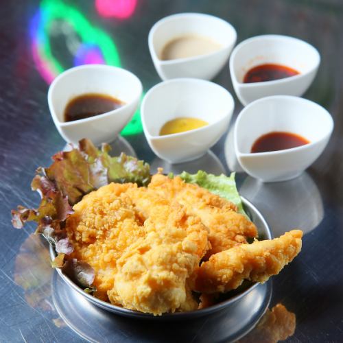 名物！PKBチキン（ディップソースは5種類からお選びいただけます♪）