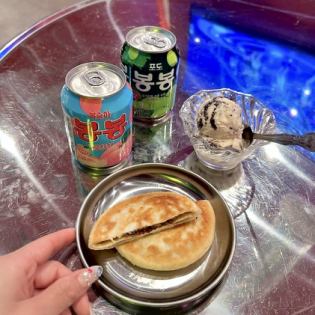 ホットク（黒糖＆ナッツ）