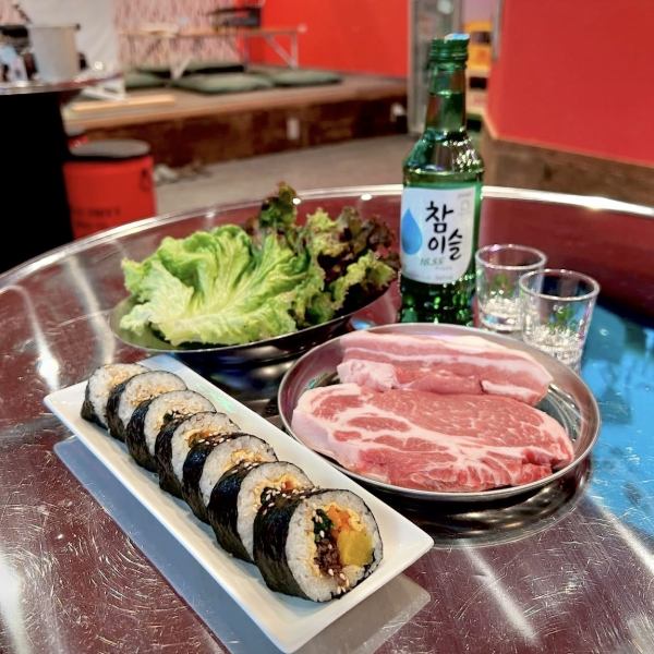 種類豊富な韓国定番料理もご用意！シェアしてお楽しみいたけます♪