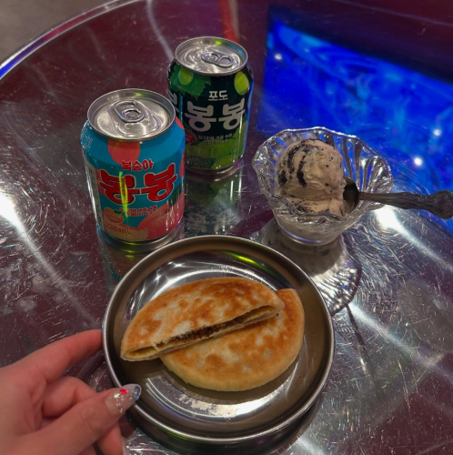 デザートも充実しています◎甘くて香ばしい韓国の味わいの【ホットク】は韓国の甘さを楽しめるスナック！