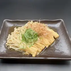 金针菇配柚子醋