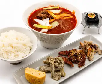 ユッケジャン定食