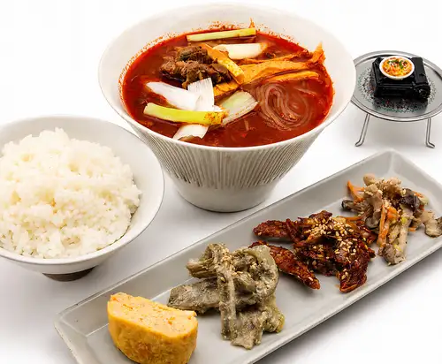 ユッケジャン定食