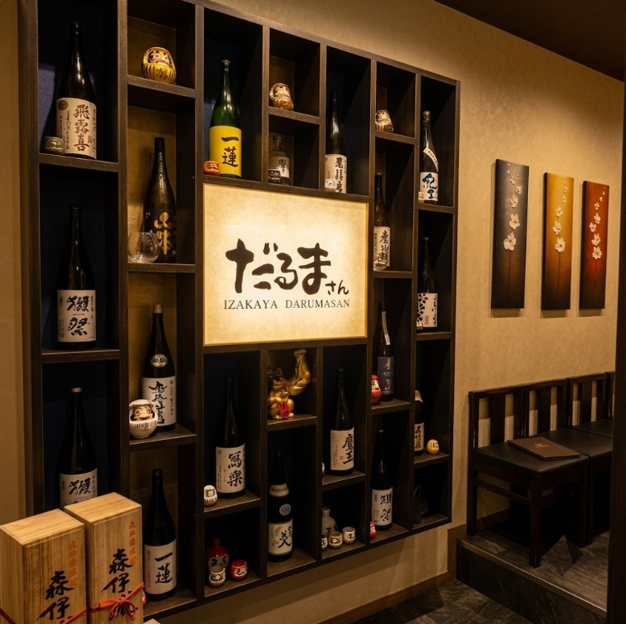 焼酎・日本酒は様々な銘柄を取り揃え。料理と一緒に堪能ください