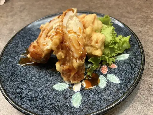 熊本雛菊竹輪馬鈴薯沙拉天婦羅