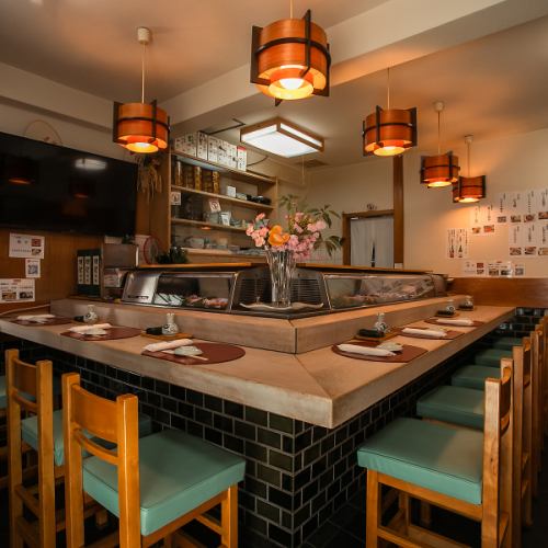 和の情緒溢れる店内