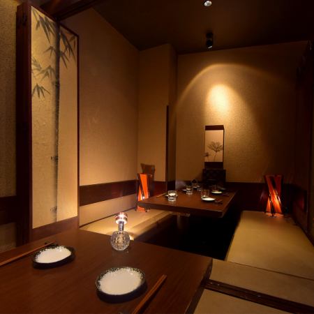 Even groups can enjoy relaxing in private room seats ♪ We have abundant dishes, so please enjoy it ◎