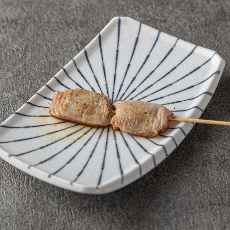 Grilled tuna with smoked soy sauce