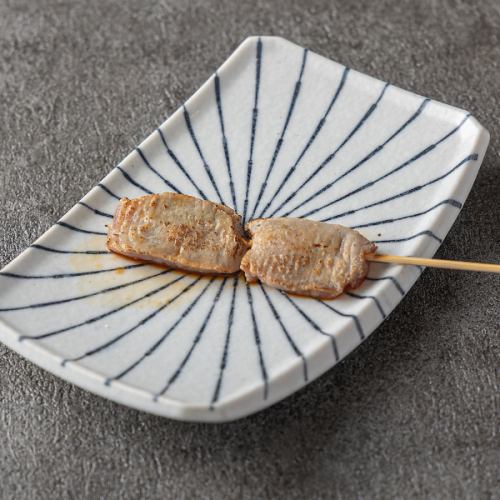 Grilled tuna with smoked soy sauce