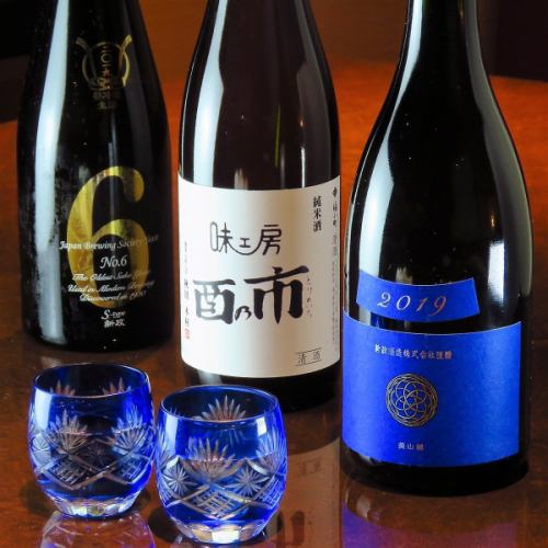 日本酒の種類が豊富！