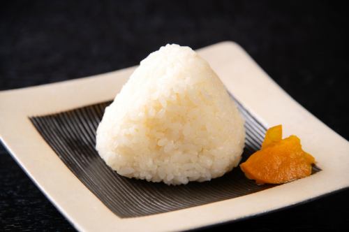 Salt rice ball