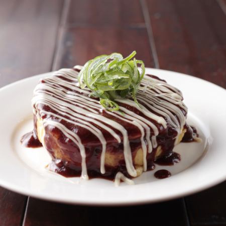 Okonomiyaki for red wine