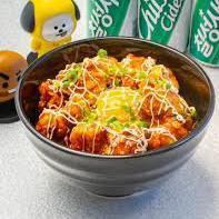 한국풍 튀김 덮밥