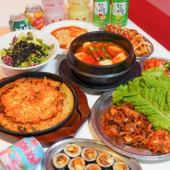 [Excitingly delicious♪] Spicy Seoul Plan with all-you-can-drink 3800 yen → 3300 yen (tax included)