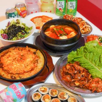 【자극적인 맛 ♪】 매운 서울 플랜 음방 포함 3800 엔 → 3300 엔 (세금 포함)