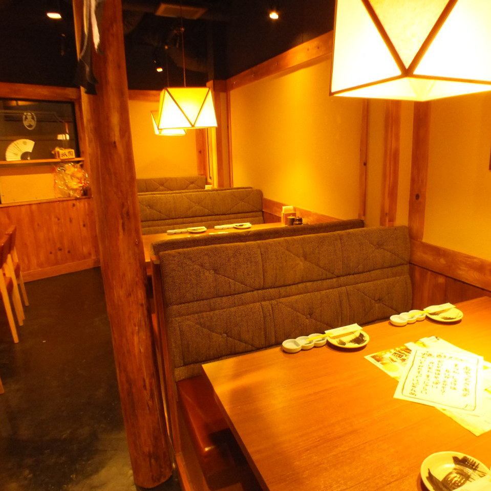 清潔感溢れる店内で美味しいお料理と美酒でお過ごし頂けます♪