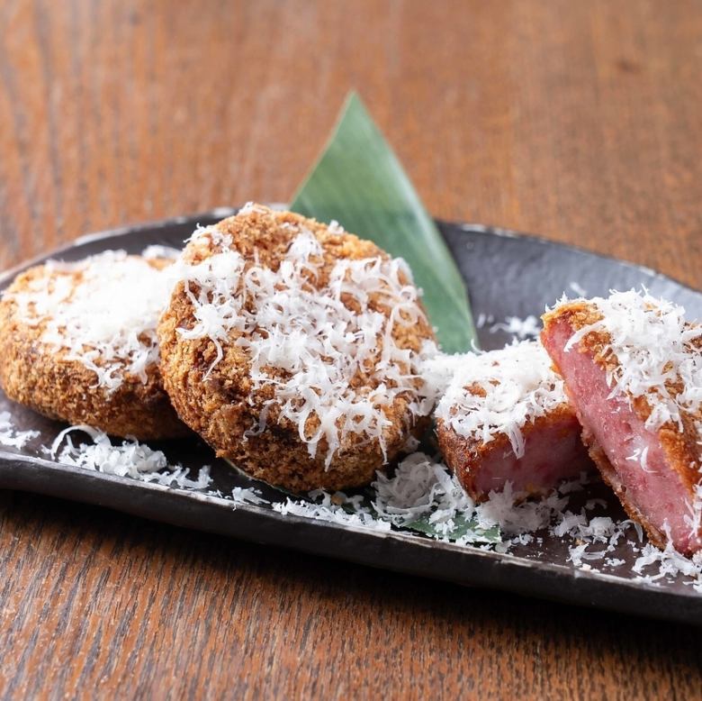 운젠 두꺼운 미니 햄 커틀릿