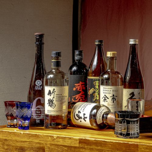 豊富なお酒ラインナップ