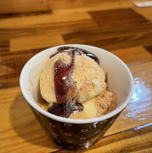 アイス 黒蜜きなこバニラ