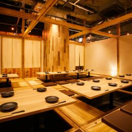 A private digging room that is also recommended for parties with children! It is also recommended for drinking parties and banquets, as well as for girls-only gatherings and birthday parties ♪ Please relax in a private space without worrying about the surroundings.