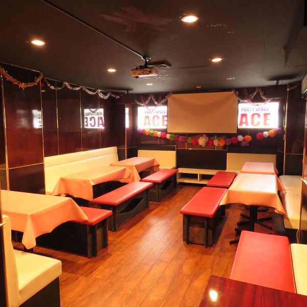 [Preliminary viewing is OK at any time] 10 people ~ Private reservation OK ☆ Our sister store can accommodate up to 400 people ♪ We also have VIP private rooms, so please feel free to contact us for small groups ♪ The club-style store and stylish interior are eye-catching It is designed to draw.It became very popular when reserved in Shinjuku.