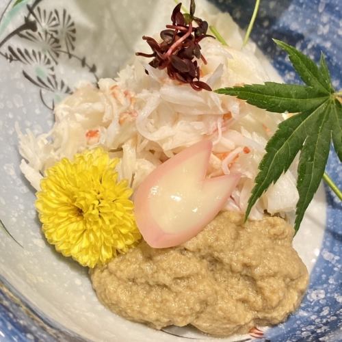 限量版！螃蟹味噌和去皮雪蟹