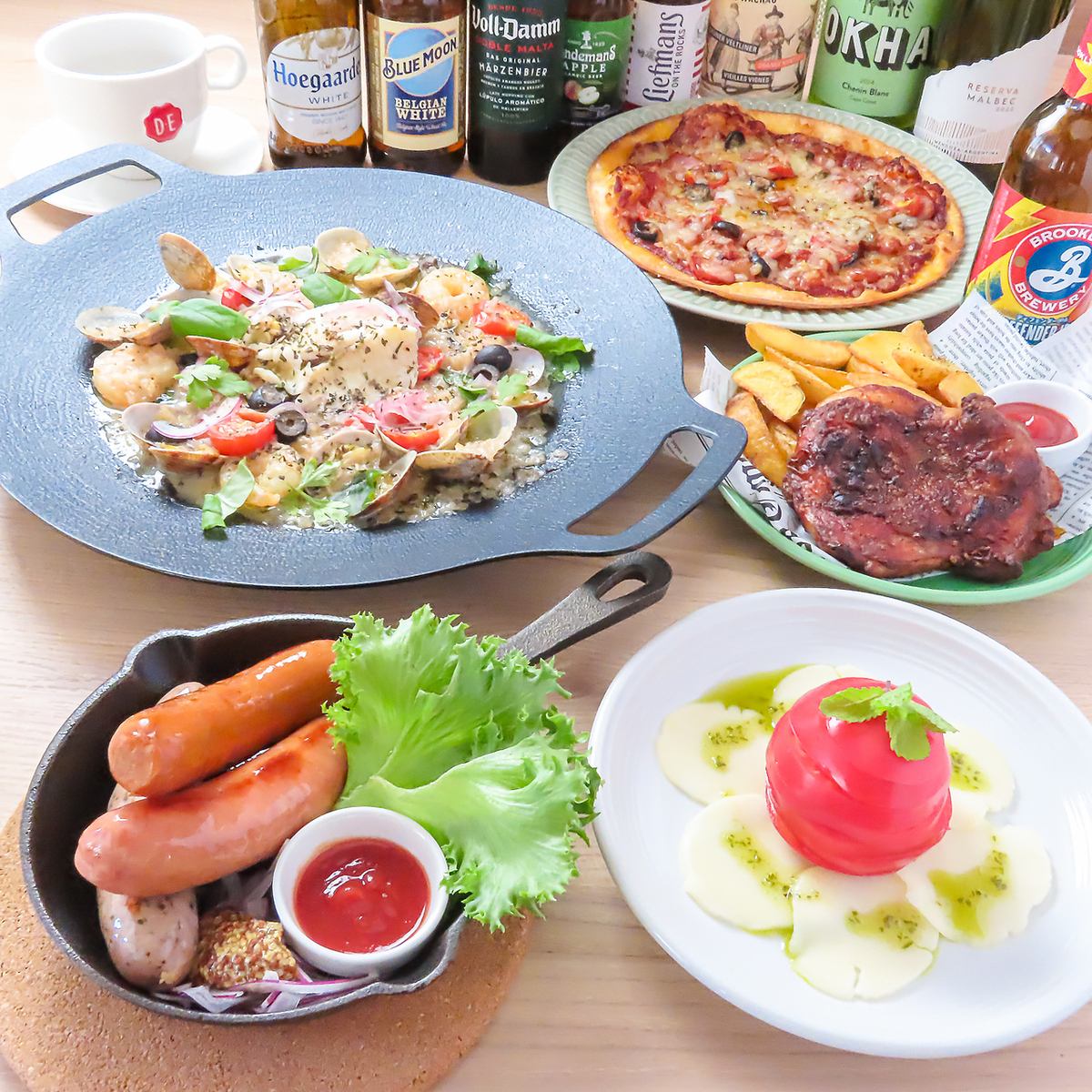世界中のソウルフードとビールが楽しめるお店です。