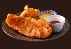 피쉬 앤 칩스(4인분)