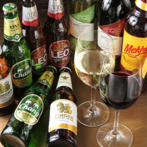 ドリンク種類多数ご用意！