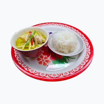 ココナッツグリーンカレー(ゲーンキャオワーン)