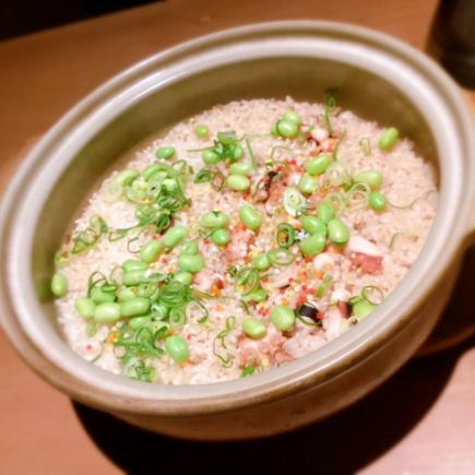 <6月～8月>◇120分飲み放題付◇日間賀島産タコと枝豆の土鍋飯コース5000円（税込）