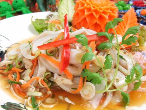 Yum Fu Moo (pig ear salad)