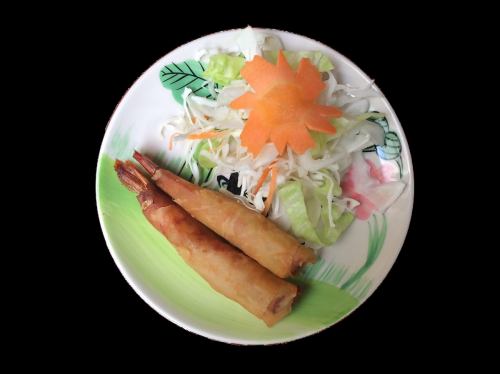 Popiakung (shrimp spring roll) (Thailand) 1P