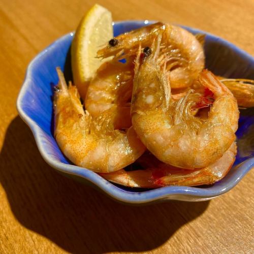 Deep-fried turf shrimp from Kumamoto Prefecture